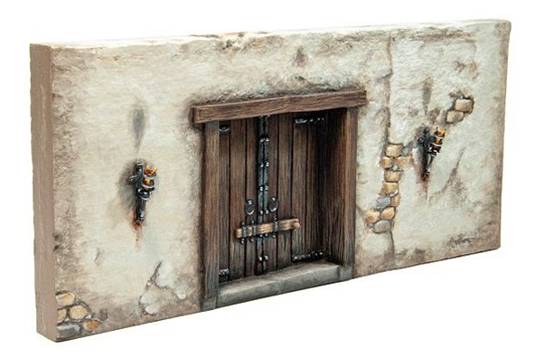 Gladiator School Straight Wall with Entry Gate