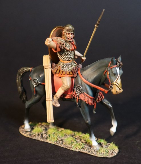 Decurion with Red Shield, Roman Auxiliary Cavalry