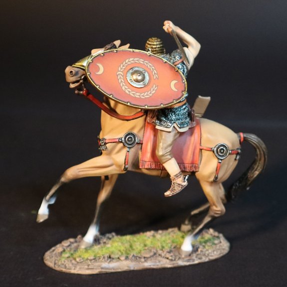 Roman Auxiliary Cavalry with Red Shield