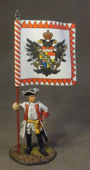 Infantry Officer with Colonel's Flag - Roth Wurzburg Infantry Regiment