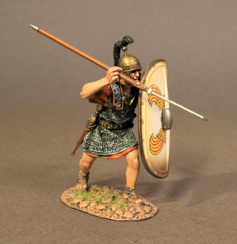 Late Republican Legionnaire with White Shield