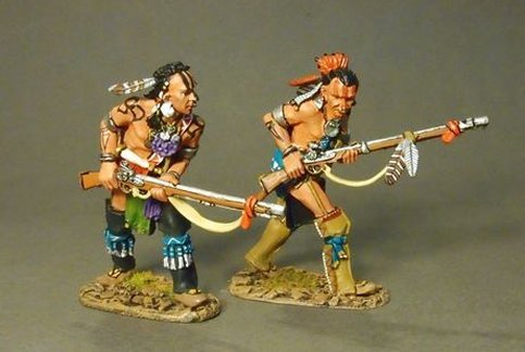 Woodland Indians Advancing #2