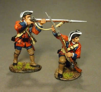 Two Line Infantry Skirmishing, 60th (Royal American), Regiment of Foot