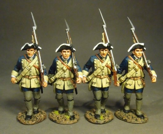 Four Line Infantry Marching Set #1, The South Carolina Provincial Regiment