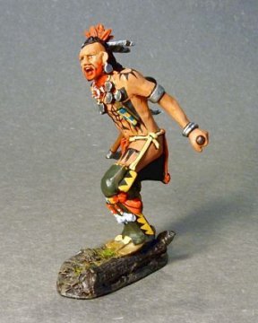 Woodland Indian Attacking