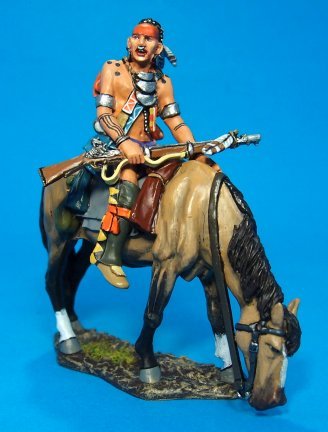 Mounted Woodland Indian