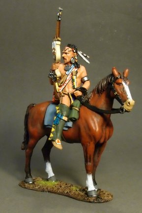 Mounted Woodland Indian A