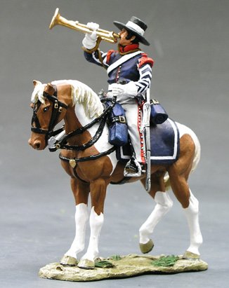 Mexican Presidial Bugler (Mounted)