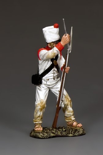 Reloading Mexican Soldier