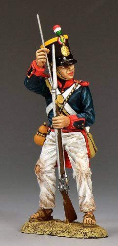 Santa Anna’s Soldier using his Ramrod