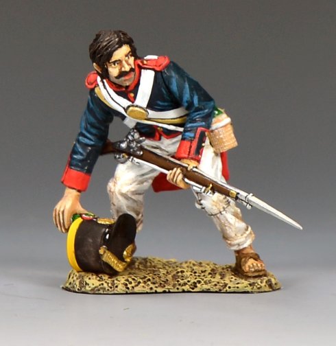 S.A.A. Soldier Reaching For His Shako