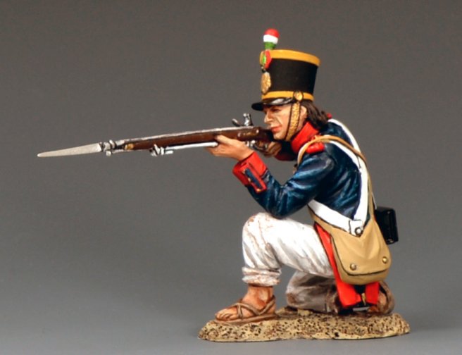 S.A.I. Kneeling Soldier Firing to the Front!