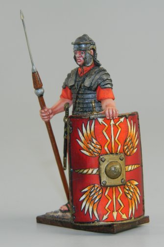 Roman Legionnaire with Pilum & Shield