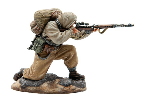 Russian Mountain Troop Sniper with SVT