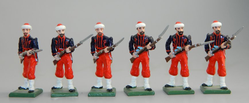 Zouaves Advancing at the Ready