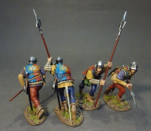 Four Yorkist Billmen, The Retinue of King Richard III