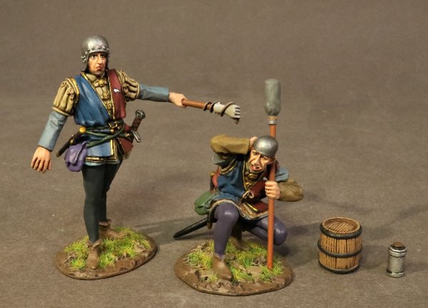 Two Artillery Crew Firing, Wars of the Roses