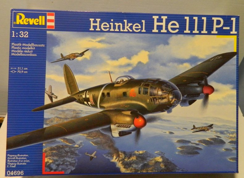 Heinkel He 111P-1 - 1/32nd Scale Model Kit