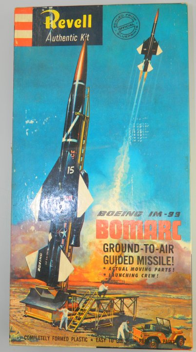 Boeing IM-99 Bomarc Ground-to-Air Guided Missile 1:56 Model Kit