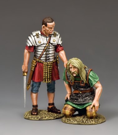 "Those Who Are About To Die" Gaul Warrior & Roman Legionary
