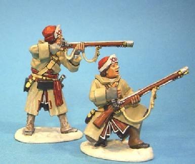 27th Regiment of Foot, Sergeant and Corporal in Winter Coats
