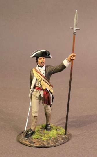 Infantry Officer, 1st Canadian Regiment, Continental Army