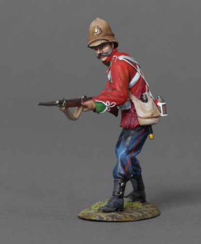 Colour Sergeant Bourne with a Bayonet