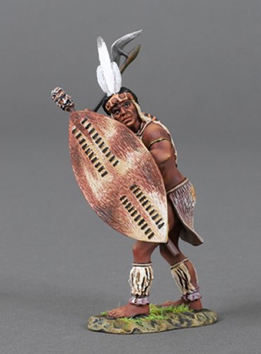 Zulu Warrior with Axe
