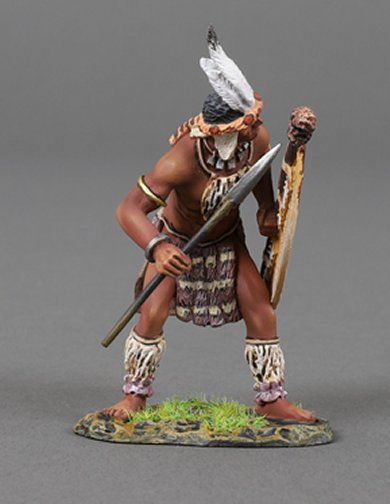 Zulu Warrior with Spear