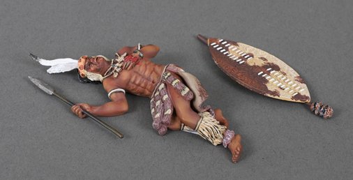 Dead Zulu Warrior