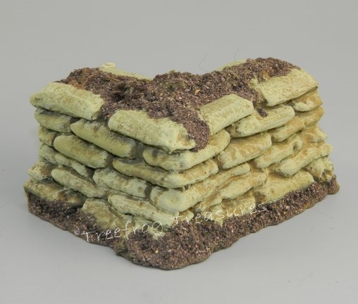 Sandbagged Barricade - External Corner