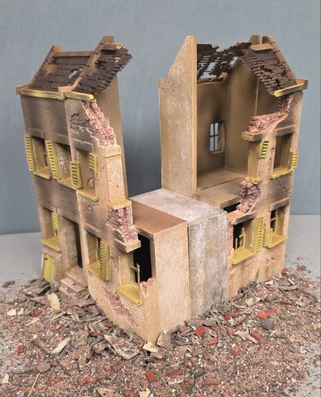 Ruined House Set - Yellow