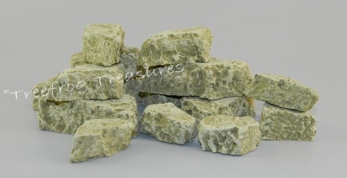Pack of Small Gray/Green Rocks