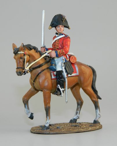 Officer, British 5th Dragoon Guards, 1812