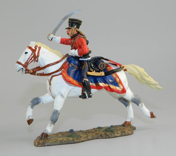 Officer, French Hussars, 1807