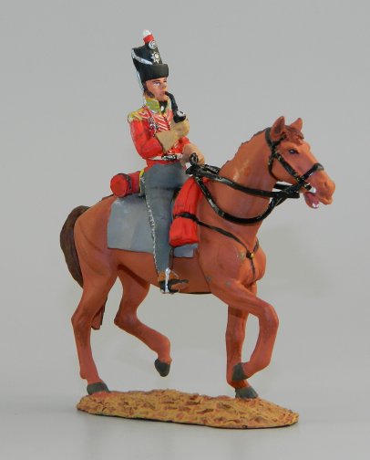 Officer, British Dragoons, 1809