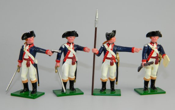 Delaware Regiment Continental Army Command Set