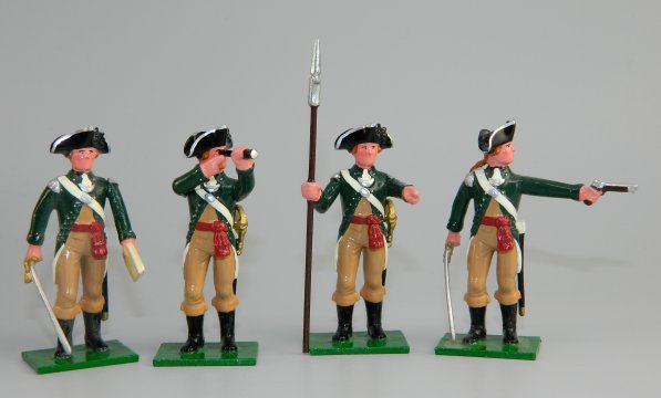 British Quebec Militia Command Set