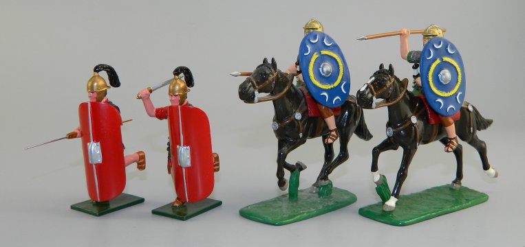 Roman Soldiers Charging