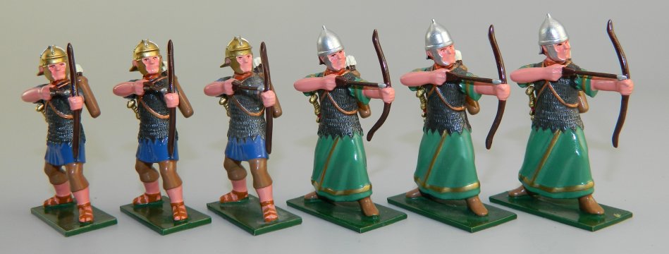 Six Roman Archers