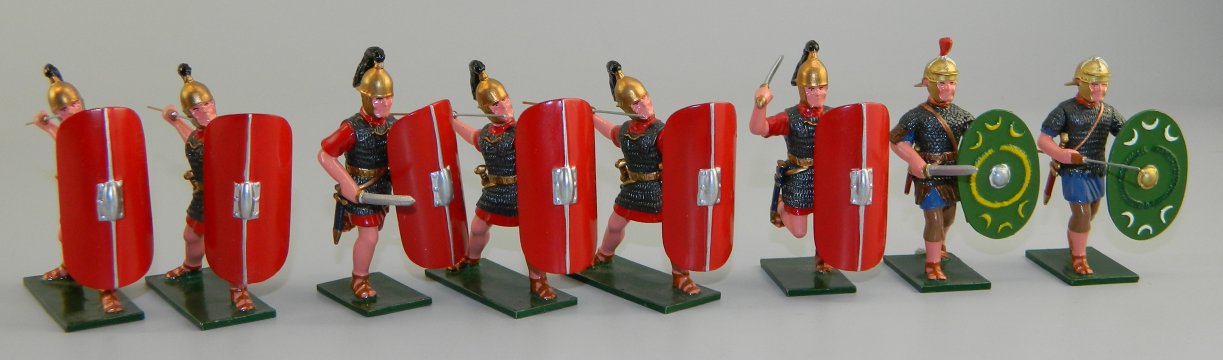 Roman Foot Soldiers Charging