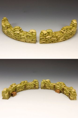 Sandbags Gun Position