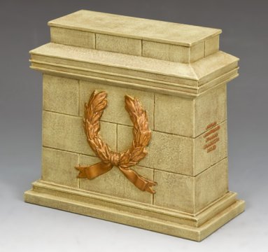 Large Equestrian Statue Plinth - Sandstone