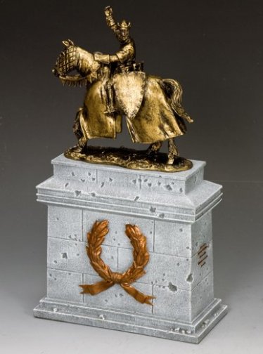 King Philip of France w/Grey Stone Plinth