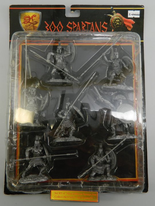 Spartans in Silver Finish