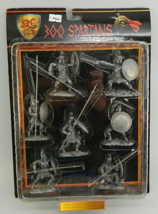 Spartans in Silver Finish