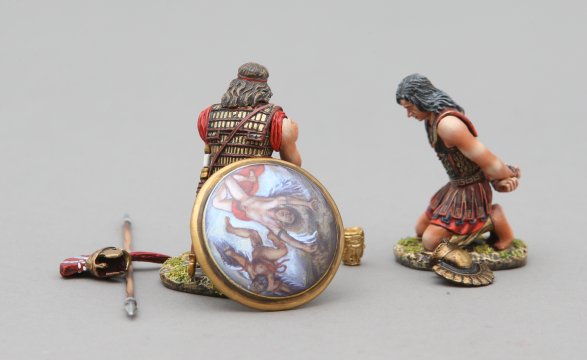 Hoplite with Cypriot Marine Prisoner & Icarus Shield