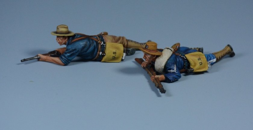 Two 71st NY Volunteer Infantry Lying Ready