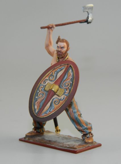 Celt Warrior with Axe & Shield
