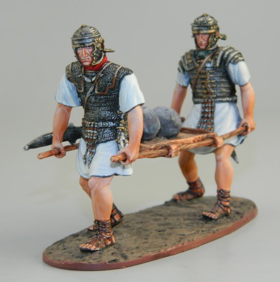 Romans Carrying Ammunition Litter